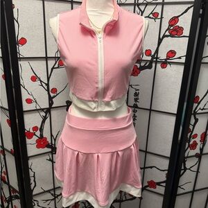 Pink Women's Skirt Set